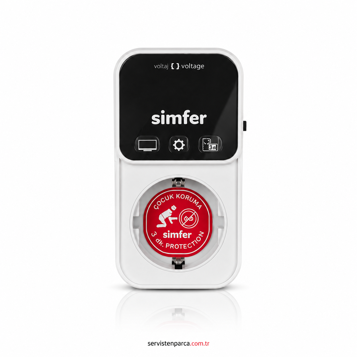 Simfer Professional SP-2302PV Voltaj Korumalı Priz - Görsel 4